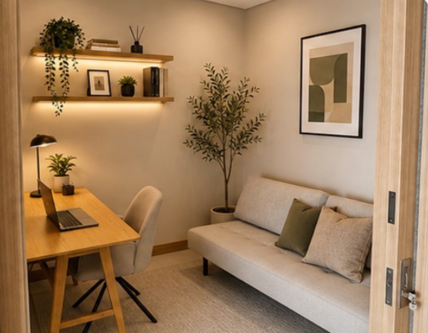 Espacio flexible en residencia Miravalles